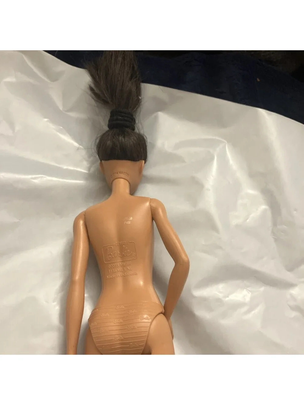 BARBIE Nude Curvy Made To Move💋Hybrid Doll~Latina With Freckles~Gorgeous!